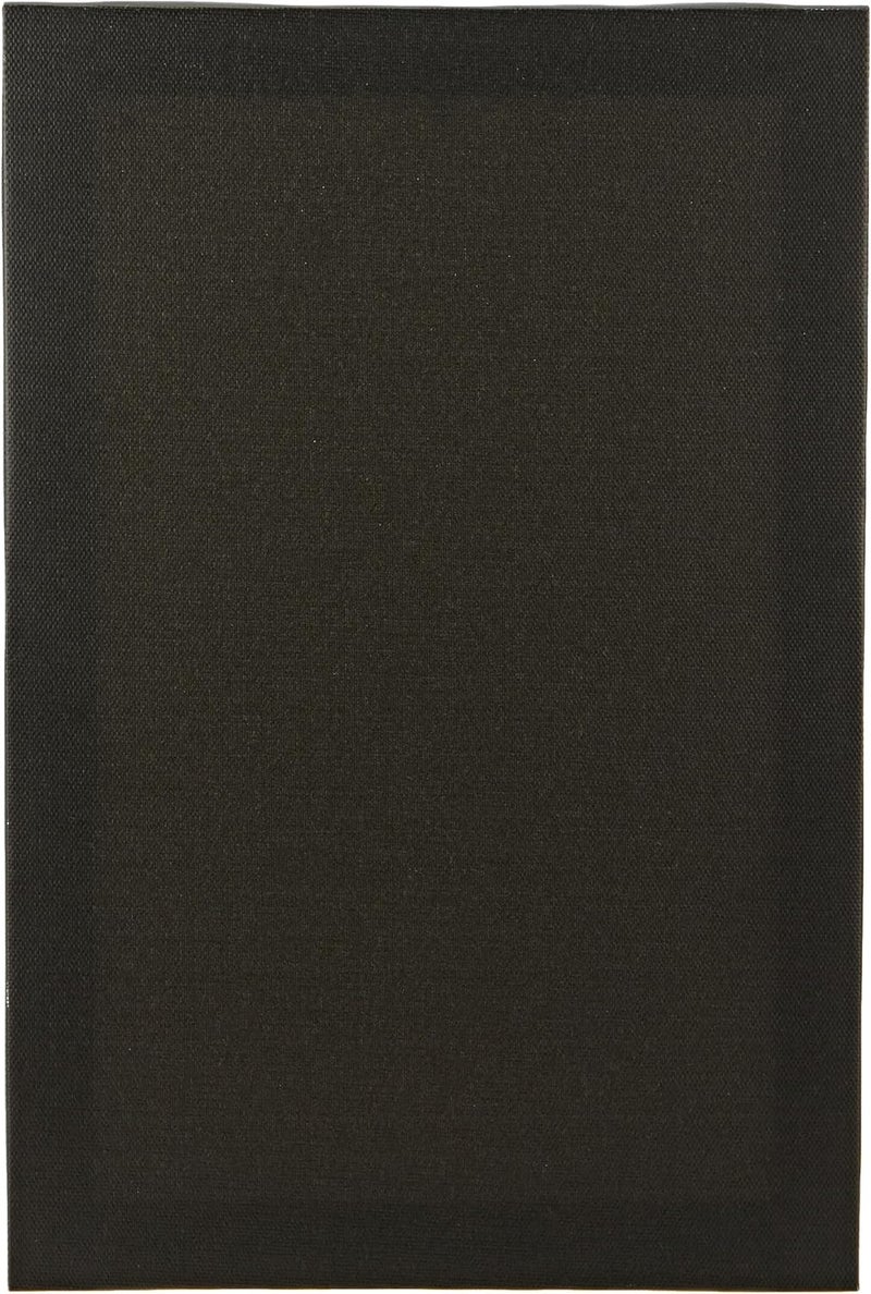 ARS 20x30CM (8x12 Inch) Artist Rectangle Stretched Canvas, Middle Size Pre-Stretched Cotton Canvas Panel Boards 5-Pack, Black - Image 2
