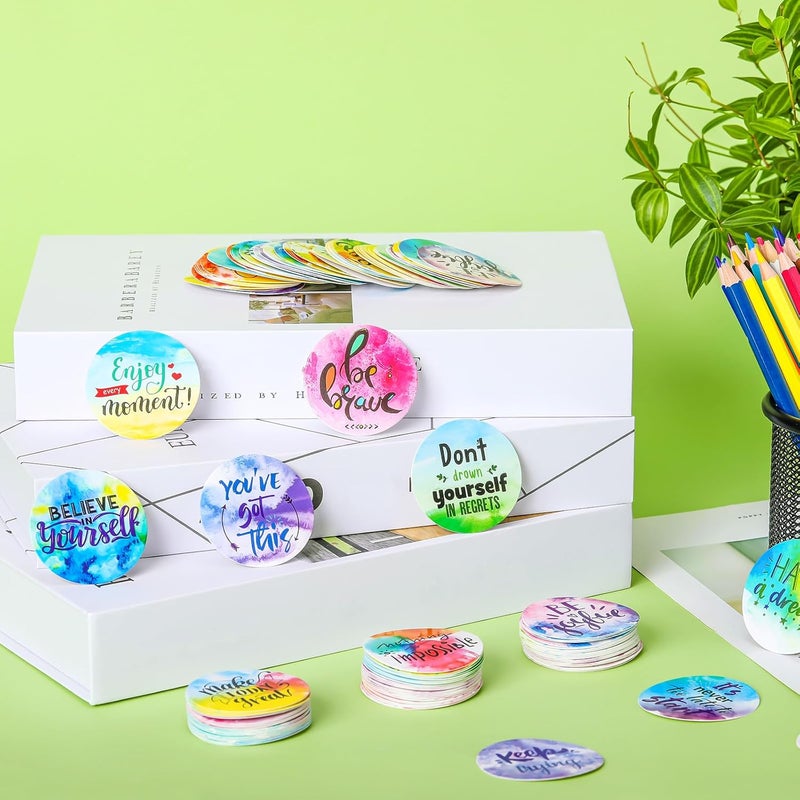 Teling 200 قطعة من بطاقات التأكيد الإيجابية مع 25 اقتباسًا مختلفًا بطاقات تحفيزية تشجيعية للفصل الدراسي للأطفال أقوال اللطف هدايا تشجيعية جوائز بأسلوب لطيف - Image 5