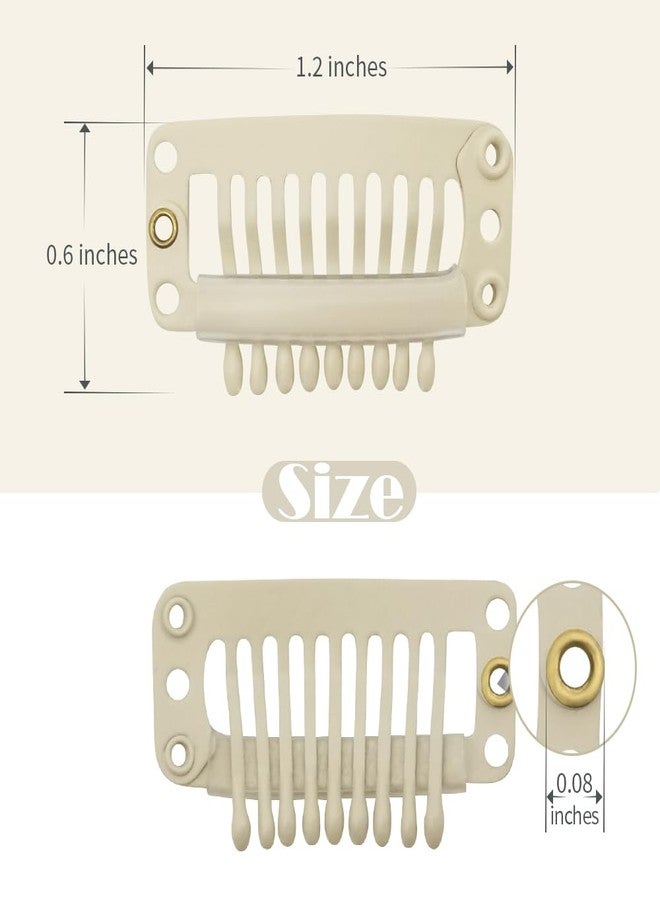 دريم لوفر مشابك تثبيت الشعر المستعار من دريم لافر، مشابك لتثبيت الشعر المستعار، 9 أسنان، 30 قطعة - Image 2
