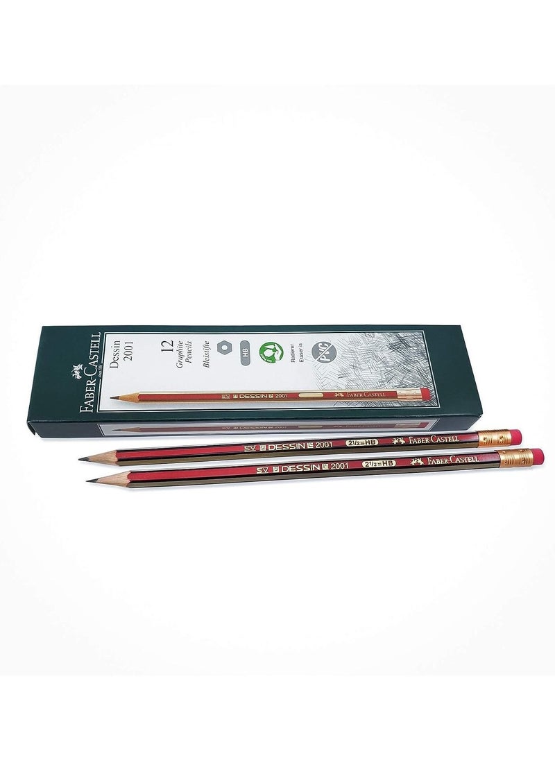 FABER-CASTELL - 36-Piece Dessin Graphite Pencils - Image 1