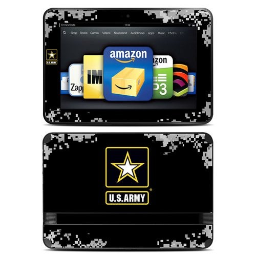 DecalGirl Kindle Fire HD 8.9" Skin Kit/Decal - Army Pride, Black (will not fit HDX models) - Image 2