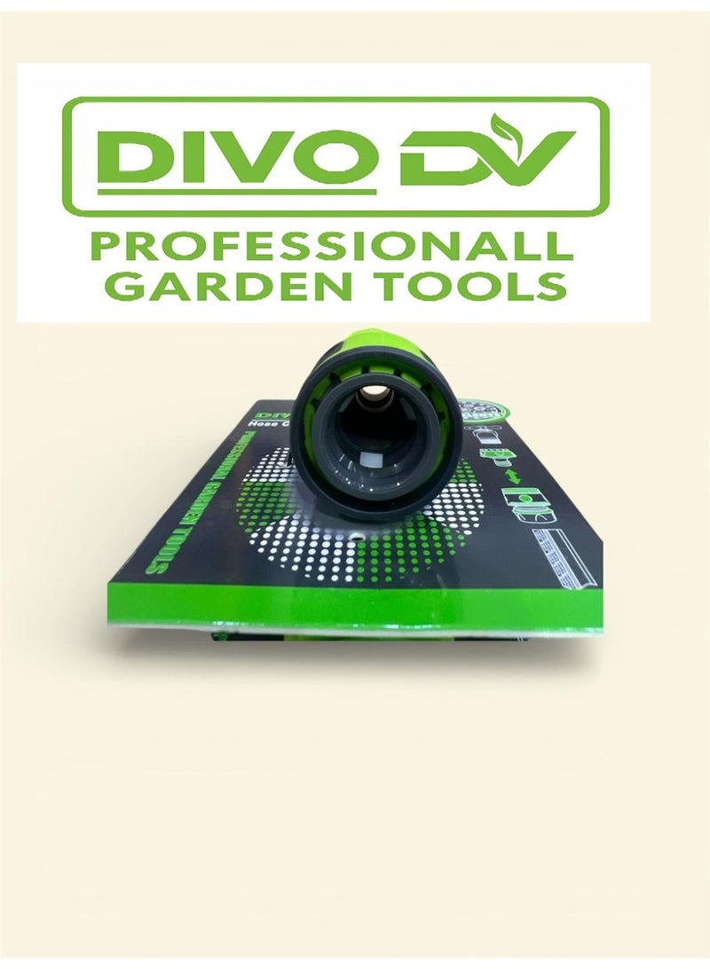 DIVO Quick Connect Garden Hose Connector – Leak-Proof Heavy-Duty Fitting for Home & Garden Use – Model DVO714-35 - Image 3