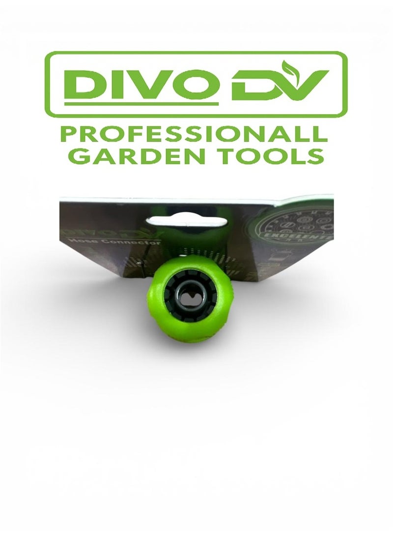 DIVO Quick Connect Garden Hose Connector – Leak-Proof Heavy-Duty Fitting for Home & Garden Use – Model DVO714-35 - Image 4