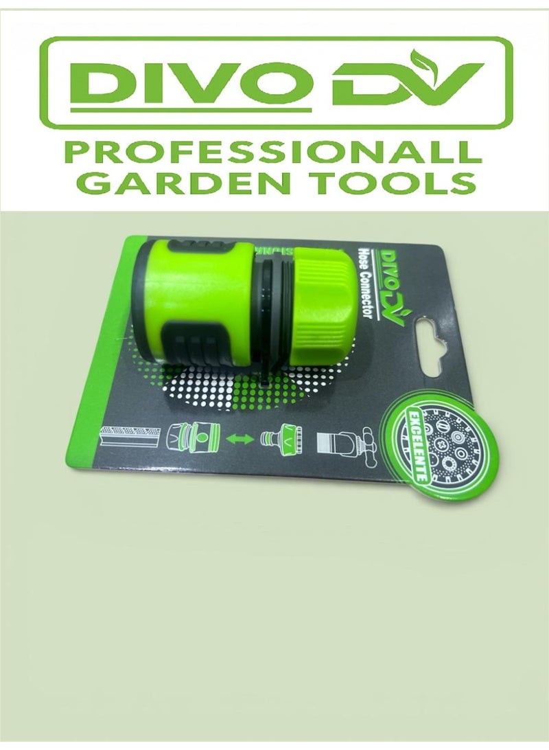 DIVO Quick Connect Garden Hose Connector – Leak-Proof Heavy-Duty Fitting for Home & Garden Use – Model DVO714-35 - Image 5