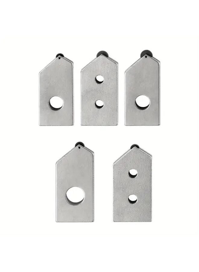 5pcs Glass Cutter Tool Adjustable Bottle Cutter Head Precision Blade For DIY - Image 1