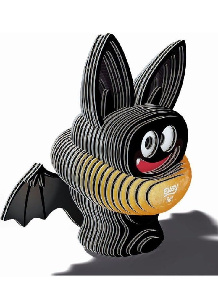 EUGY 3D Bat Puzzle - Fascinating Animal DIY Model Kit for Kids and Collectors - Image 4
