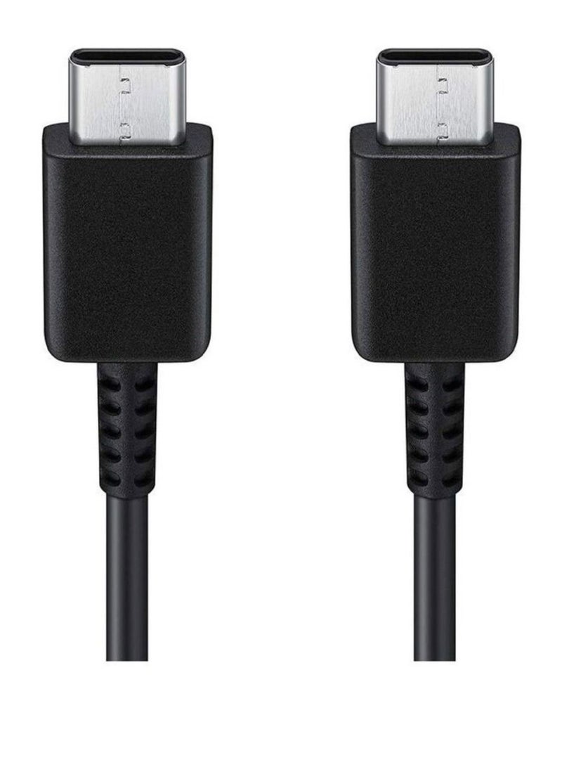 محول السفر فائق السرعة مع كابل USB من النوع C إلى USB من النوع C بقدرة 45 وات أسود - Image 3