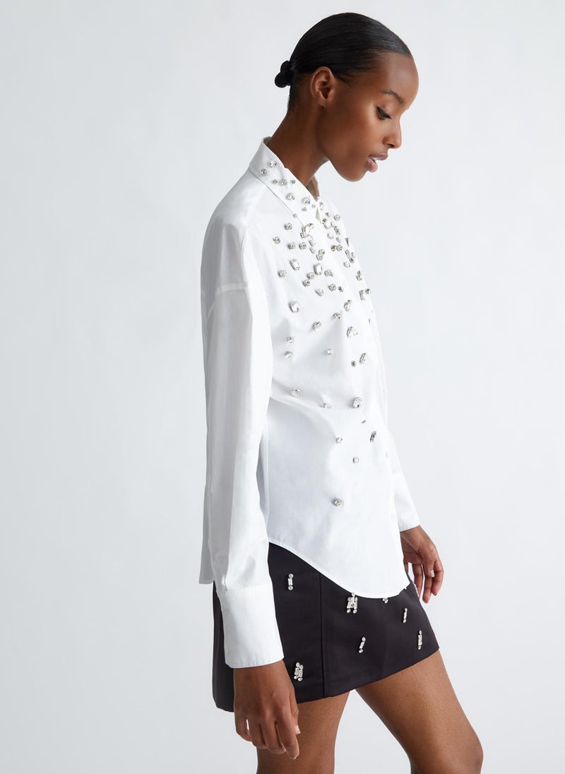 Liu Jo Rhinestone Shirt - Image 4