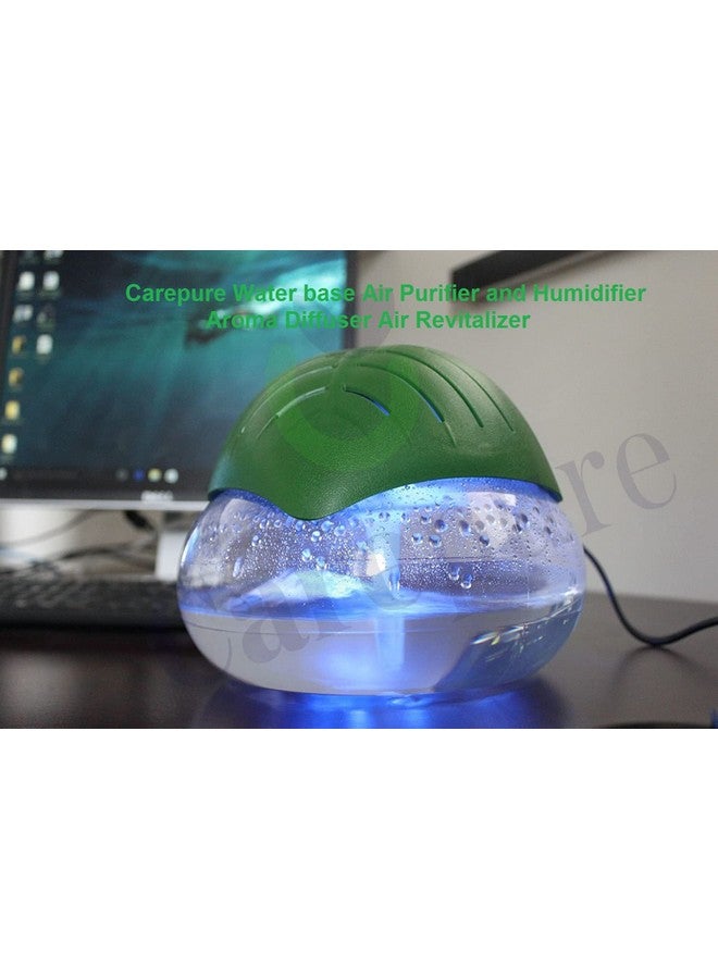 Carepure Water base Air Purifier and Humidifier Aroma Diffuser Air Revitalizer | Air Purifier and Revitalizer with Monochrome Light - Mi-606A- (MI-606A-GREEN) - Image 5