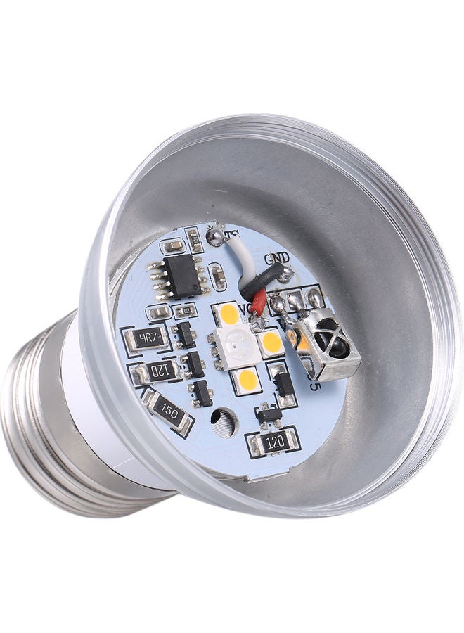 NIBEMINENT 2-Piece Remote Control E26 Base RGB Light Multicolour 9x7x9cm - Image 4