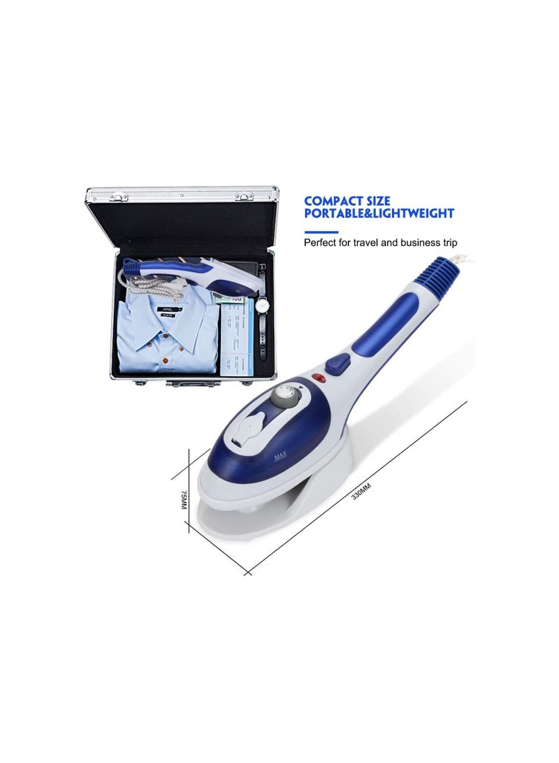 BBstore Clothes Steamer Compact Fabric Garment Steamer Iron Hand Held Robust Steamer Portable Steamer Perfect for Travel and Home Use - Image 2