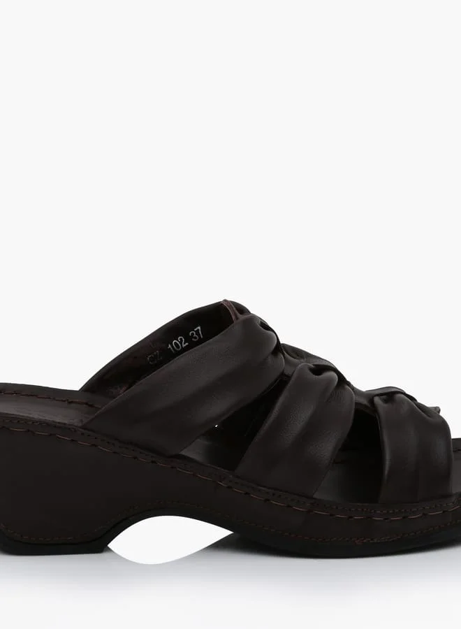 Cozy Women Slip-On Sandals