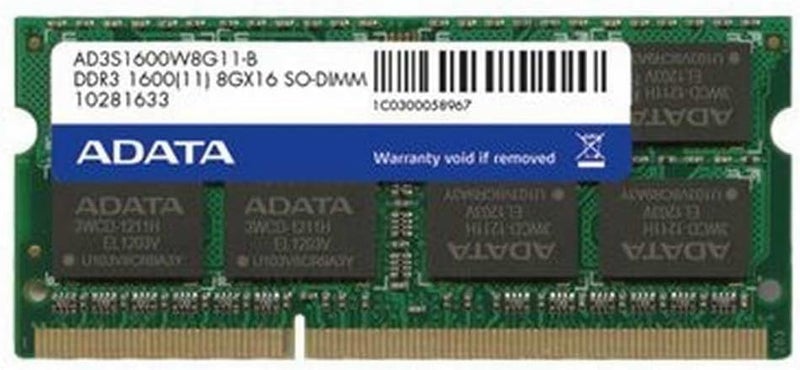 وحدات ذاكرة ADATA Premier DDR3L بتردد 1600 ميجاهرتز وسعة 4 جيجابايت (ADDS1600W4G11-S)
