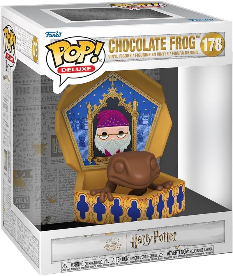 Funko Pop Deluxe Harry Potter  Chocolate Frog  Collectable Vinyl Figure  Gift Idea  Official Merchandise  Toys for Kids  Adults  Fantasy Fans  Model Figure for Collectors and Display - Image 1