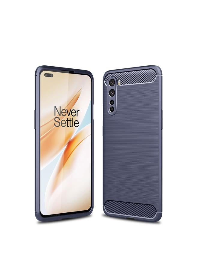 اس-توب جراب لهاتف OnePlus Nord مصنوع من ألياف الكربون TPU بملمس ناعم - Image 1