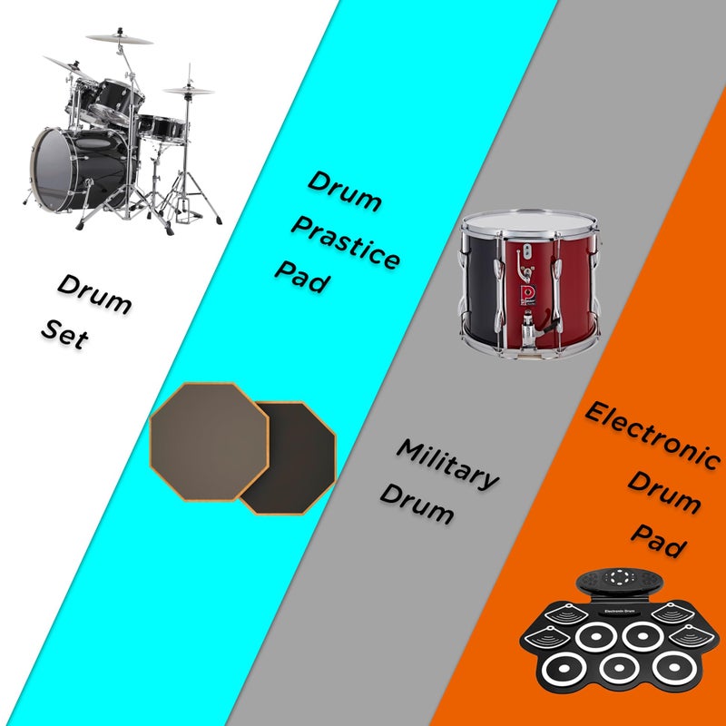 DIDA Drum Sticks, Drumsticks for Drum, Maple Wood Drumsticks, Wood Tip Drum Stick for Drums, Drum Stick for Musical Instrument Percussion, Drumstick for Beginners (1 Pair, 5A) - Image 5