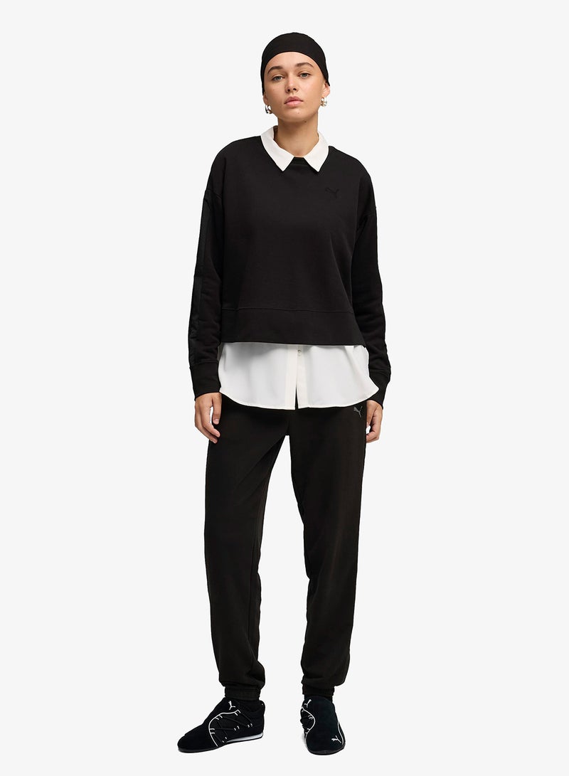 PUMA Her Comfort High-Waist Sweatpants - Image 3