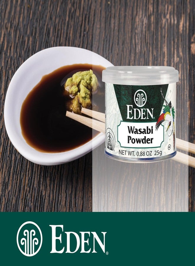 Eden Wasabi Powder, w/ Real Japanese Horseradish, Fiery, Traditionally Made in Japan, 0.88 oz - Image 3