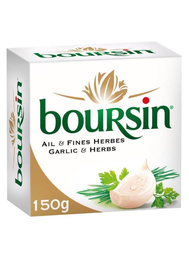 Soft Cheese, Garlic & Herbs - 150g, France