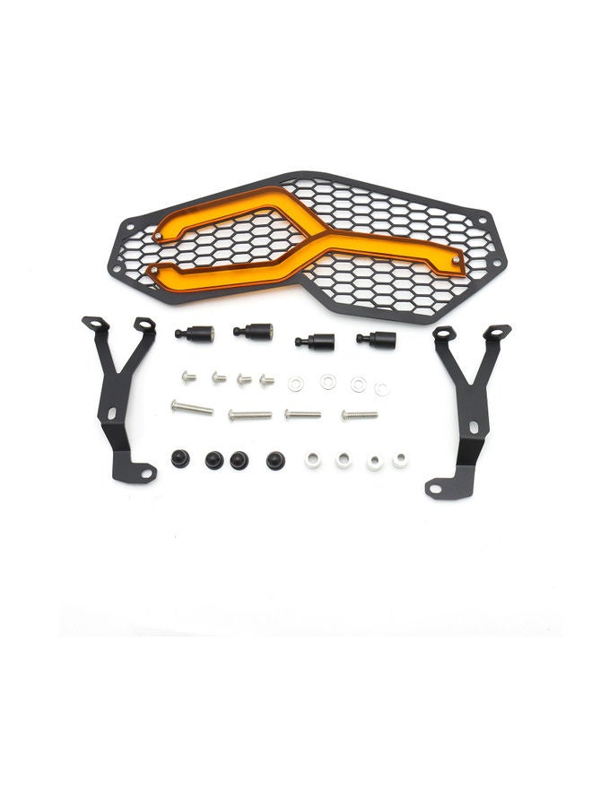 NIBEMINENT Motorcycle Headlight Guard Protector Cover Set - Image 1