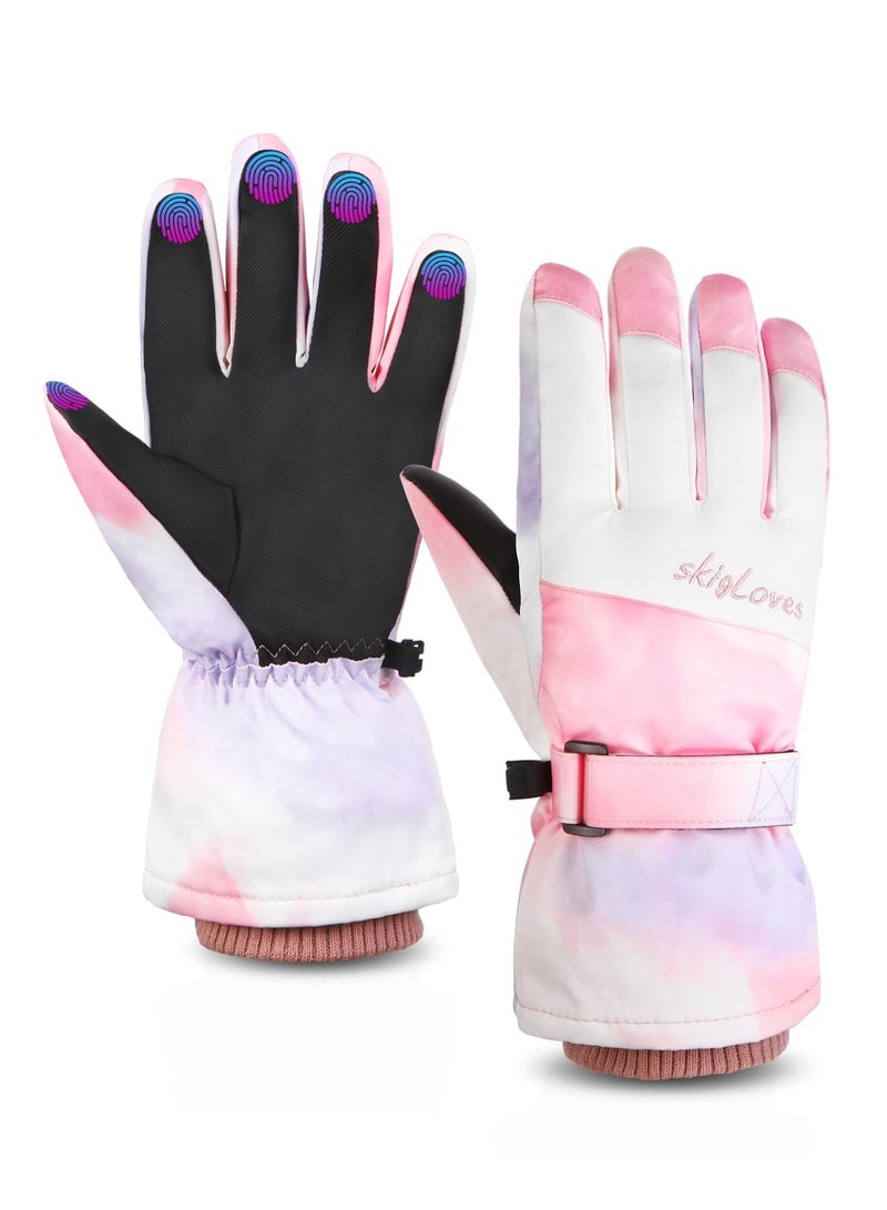 KASTWAVE Winter Gloves for Men Women - Wool Fleece Liner Touchscreen Gloves, Thermal Warm Winter Gloves for Cold Weather - Image 1