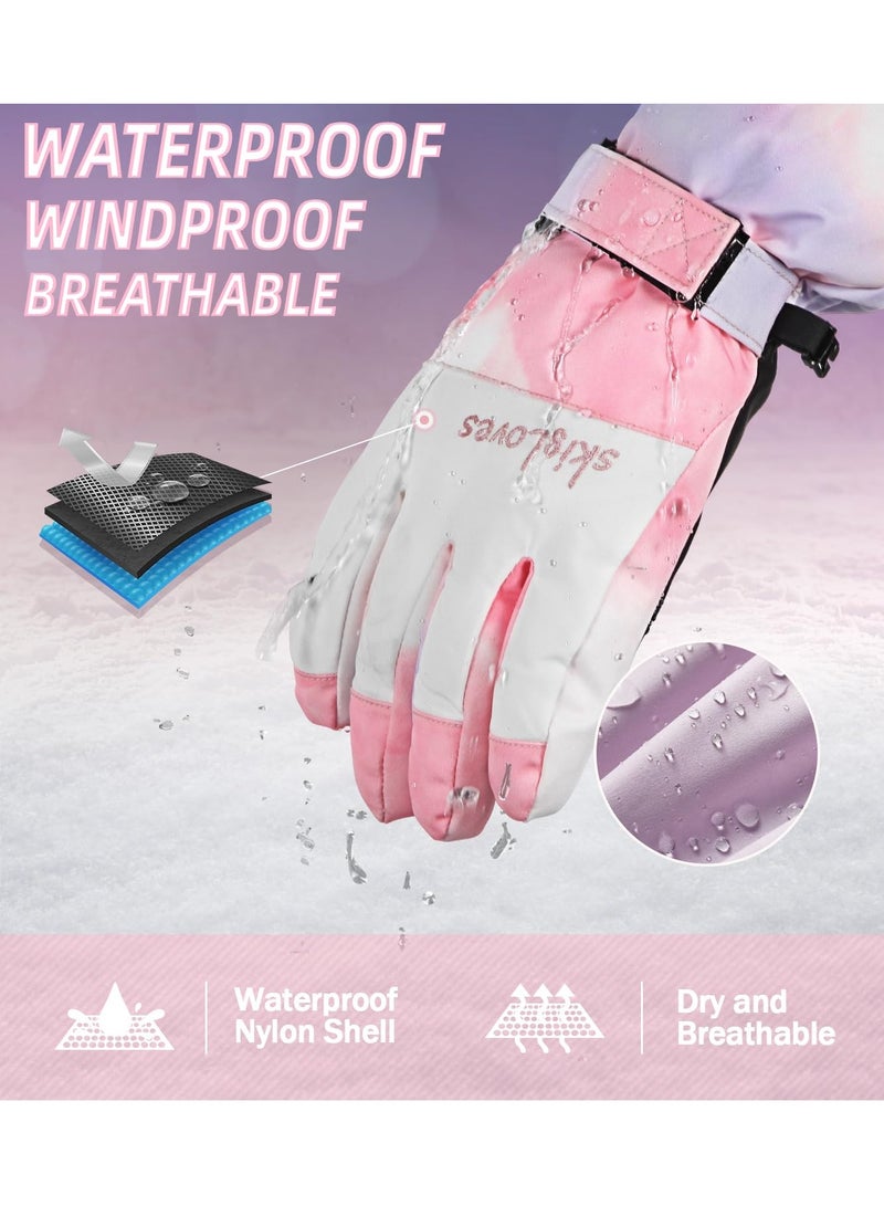 KASTWAVE Winter Gloves for Men Women - Wool Fleece Liner Touchscreen Gloves, Thermal Warm Winter Gloves for Cold Weather - Image 2