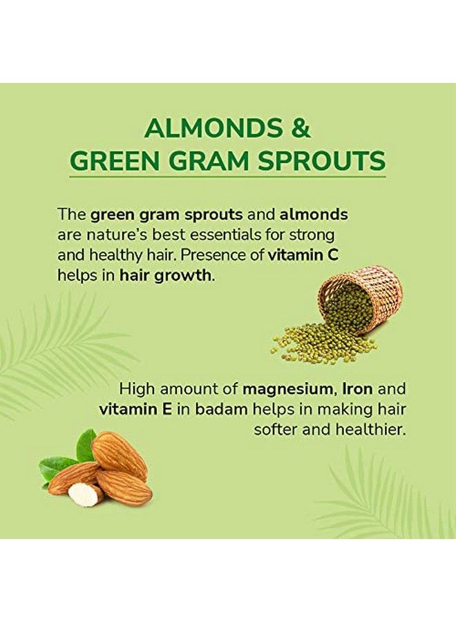 Nyle شامبو 2 في 1 مضاد لتساقط الشعر من ناتشورالز قوي وصحي مع بلسم فعال باللوز وبراعم الحمص الأخضر 400 مل - Image 5