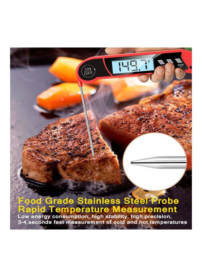 NIBEMINENT Food Thermometer Red  - Image 4