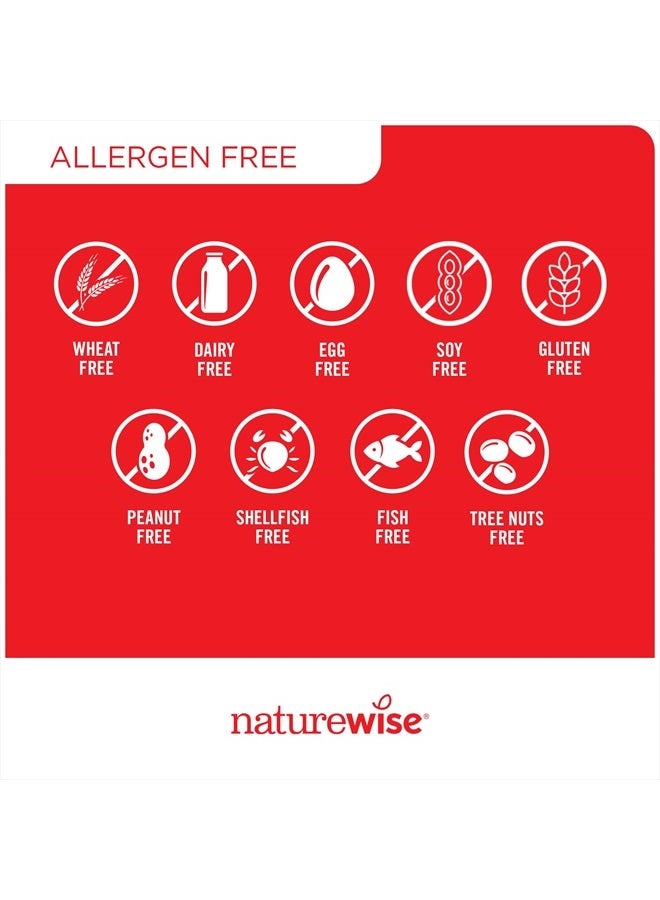 NatureWise فيتامين ب المركب للنساء والرجال - مع حمض الفوليك والبيوتين ب1 ب2 ب3 ب6 ب12 - دعم الطاقة الخلوية والوضوح العقلي - خالي من الجلوتين، غير معدل وراثيًا، خالي من الألبان - 150 كبسولة لينة [إمداد لمدة 5 أشهر] - Image 4