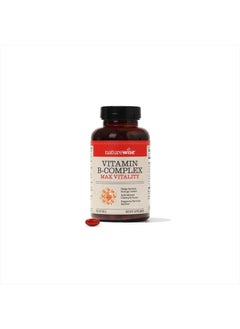 NatureWise Vitamin B Complex for Women and Men - with Folic Acid Biotin B1 B2 B3 B6 B12 - Support Cellular Energy & Mental Clarity - Gluten Free, Non-GMO, Dairy Free - 150 Softgels[5-Month Supply]  - Image 1