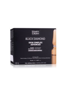 Martiderm MartiDerm Skin Complex Advanced Ampoule for Women and Men with Proteum 89 plus, 25 percent Vitamin Complex, 15 percent Vitamin C, Chrono-aging control, Nourishes & Restores, 30 Ampoules.  - Image 1