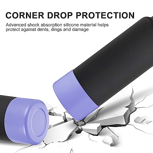 CHEETAH Protective Boot for Hydroflask Water Bottle 12oz - 40oz, BPA Free Bottom Silicone Sleeve Cover, Compatible with All Water Bottles with Bottom Width of 2.87-3.56in - Image 4