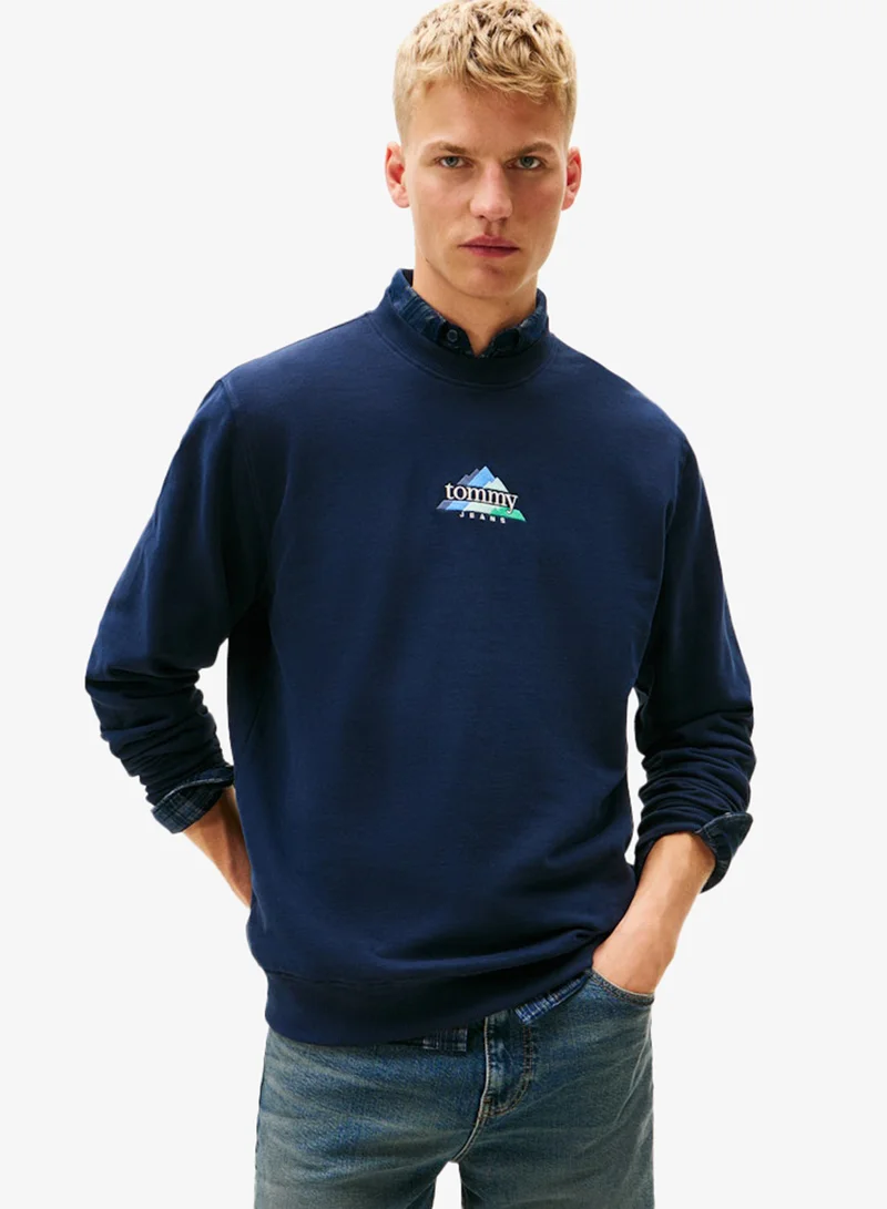 Regular Dna Play Crew Neck Sweatshirt