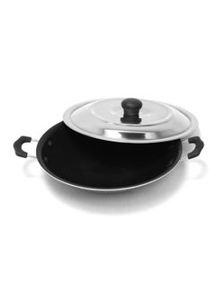 BLACKSTONE Appachatti Non Stick Appam pan Stainless Steel Lid and Cool Touch Handle 23CM  - Image 5