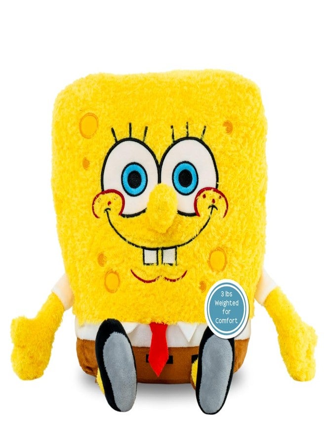 Franco Calm Spongebob Squarepants Bedding Super Soft Calming 3Lb Weighted Cuddle Pillow Buddy, Comfort Pillow, (Officially Licensed Product) - Image 1