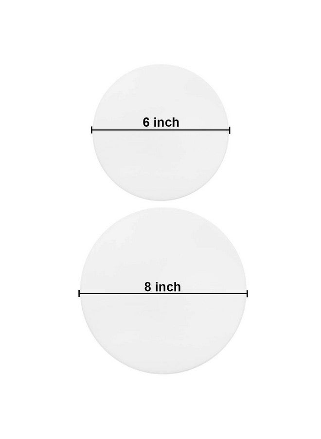 Ergonflow 100 Sheets Parchment Paper Rounds 6" And 8" Diameternonstick Cake Pan Liner Circlescookie Baking Sheetsprecut For Cake Baking White - Image 3