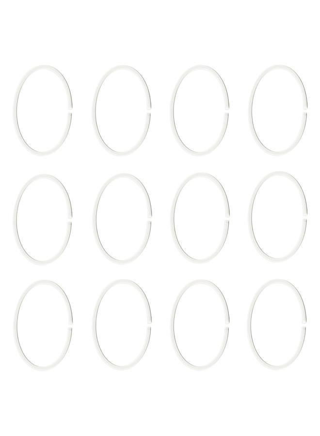 erorex Shower curtain ring, white - Image 1