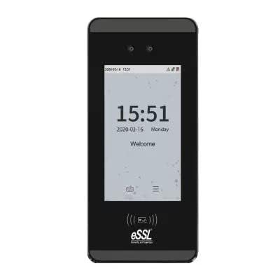 NAVKAR SYSTEMS ESSL Aiface Mars Face Biometric Attendance with 1 Year Cloud Software and Mobile App for Upto 50 Employees - Image 1