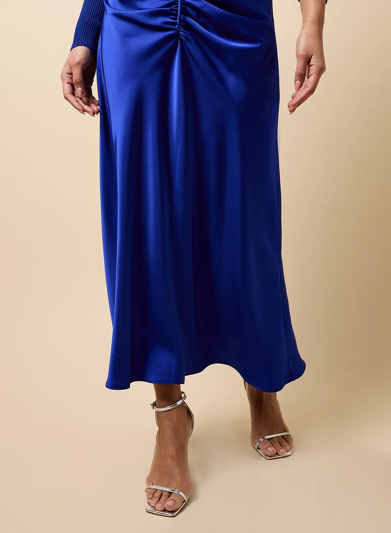Little Mistress Flared Maxi Skirt