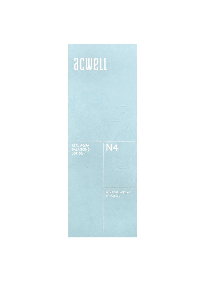 ACWELL - Acwell, Real Aqua Balancing Lotion, N4, 4.73 fl oz (140 ml) - Image 1
