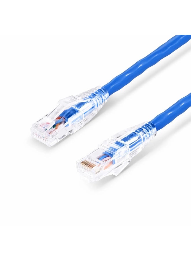 Belden C624106002M Cat6+  Unshielded Patch Cord Blue 2M - Image 3