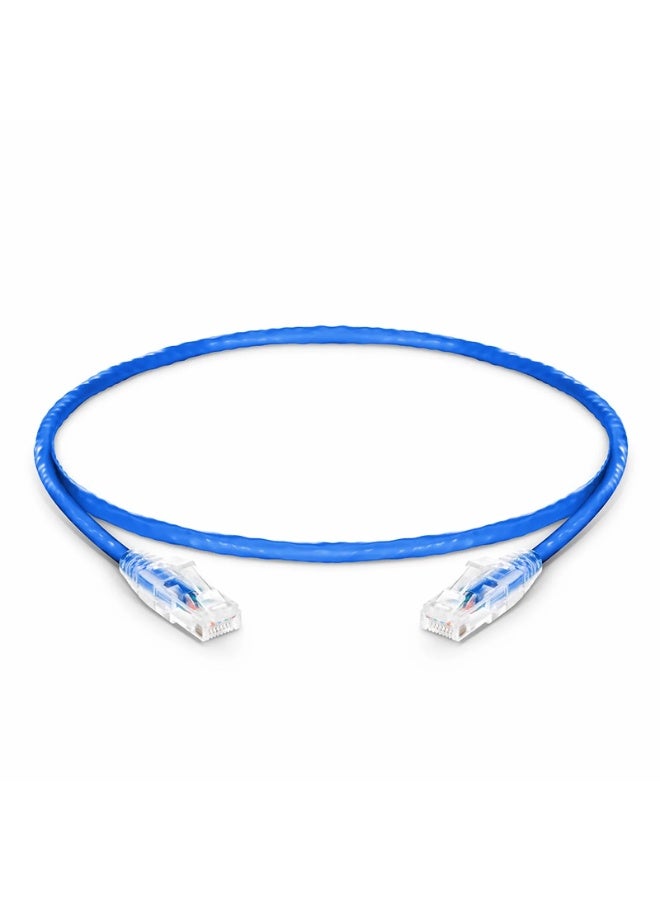 Belden C624106002M Cat6+  Unshielded Patch Cord Blue 2M - Image 1