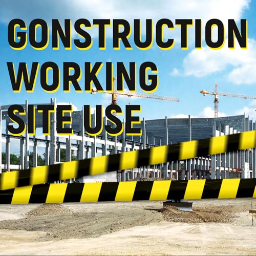 TopSoon Caution Tape Yellow and Black Striped 2.8-Inch by 660-Feet, Do Not Enter Barricade Tape, Premium Construction Zone Tape, Weatherproof Safety Barrier Tape - Image 5