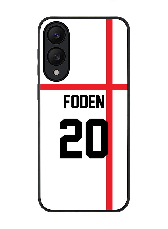 Stylizedd For Samsung Galaxy S25 Edge Case,Slim fit Camera Protection, Shockproof Thin Phone cover  - Football - England,  Foden
