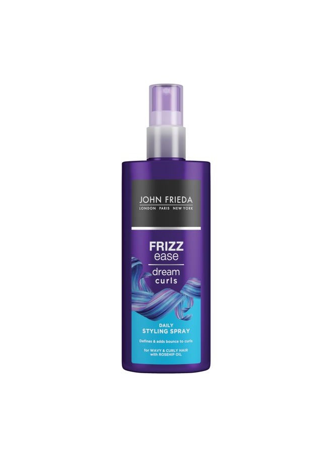 John Frieda بخاخ تصفيف يومي للأمواج المثالية من فريز إيز، للشعر المجعد، 200 مل - Image 1