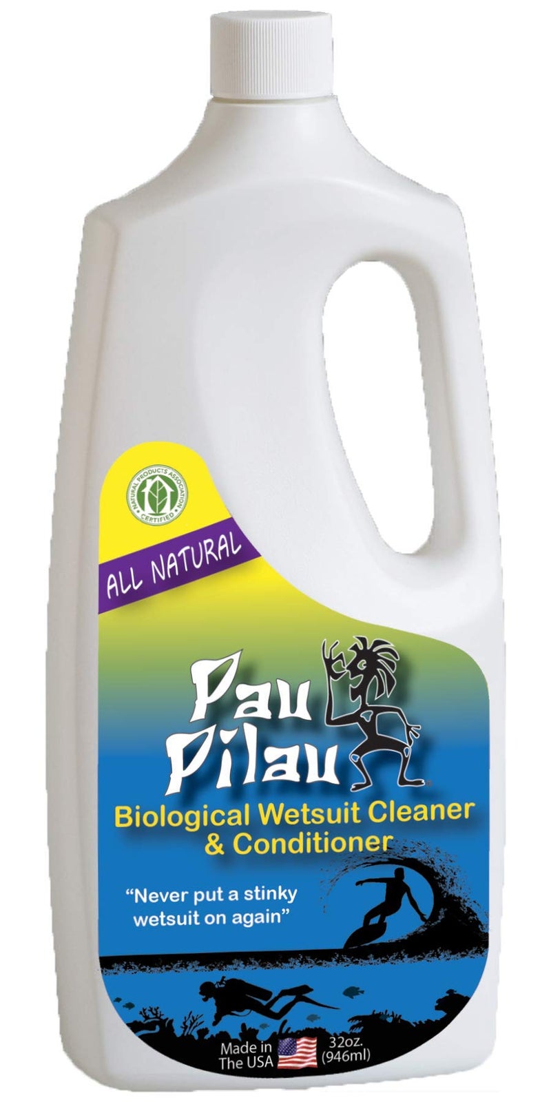 Drainbo Pau Pilau Wet Suit Cleaner  32-Ounce - 901004 - Image 1