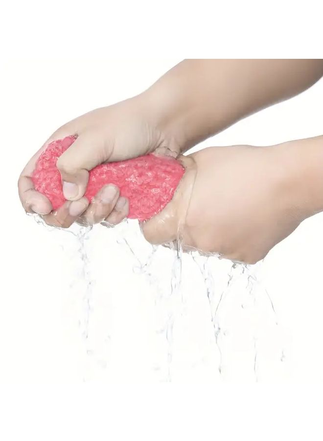 Large Super Absorbent Quick Dry Hair Towel Wrap 2 Pack Pink Microfiber Anti Frizz - Image 2