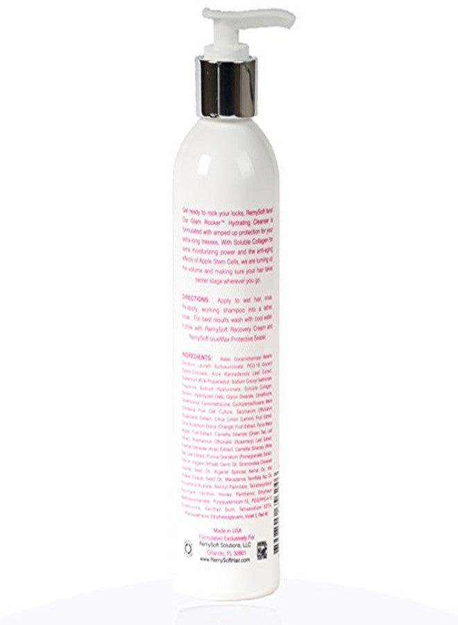RemySoft ★ Glam Rocker Hydrating Cleanser ★ Moisturizing SALON FORMULA SHAMPOO for Hair Extensions, Weaves and Wigs ★ Gentle, SULFATE-FREE Lather - Image 2