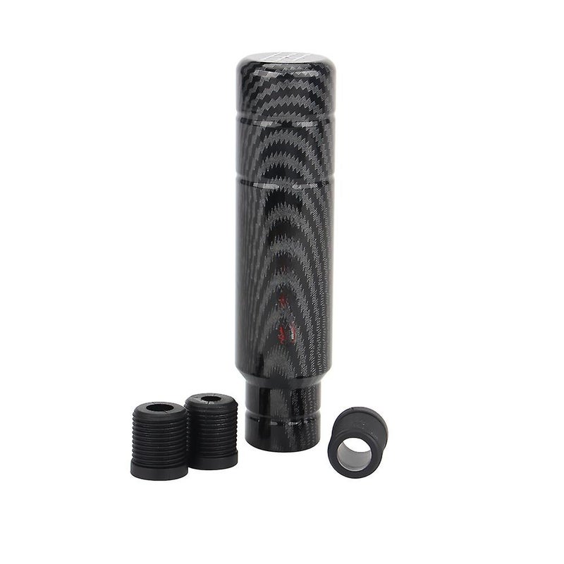 Gear Shift Knob: 1 Piece Aluminum Material Direct Replacement No Modification Needed - Universal Fit 3 Adapters for Automatic And Manual Transmission Vehicles - Image 1