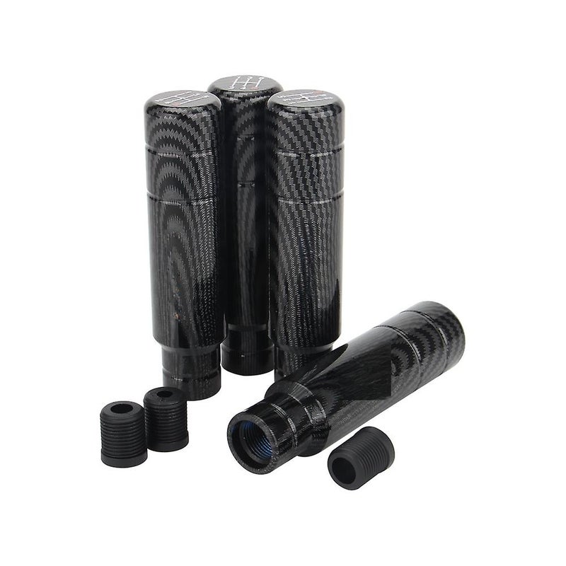 Gear Shift Knob: 1 Piece Aluminum Material Direct Replacement No Modification Needed - Universal Fit 3 Adapters for Automatic And Manual Transmission Vehicles - Image 4